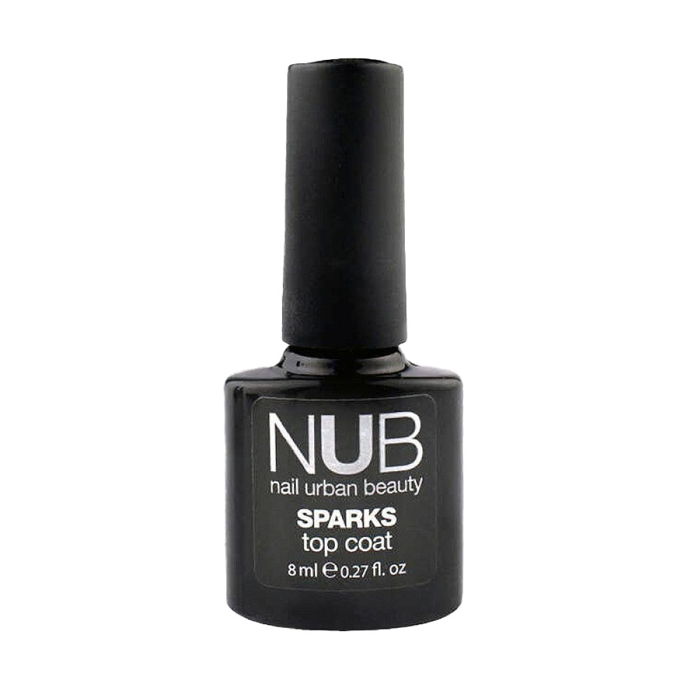 Топ для гель-лаку NUB Sparks Top Coat, Opal, 8 мл
